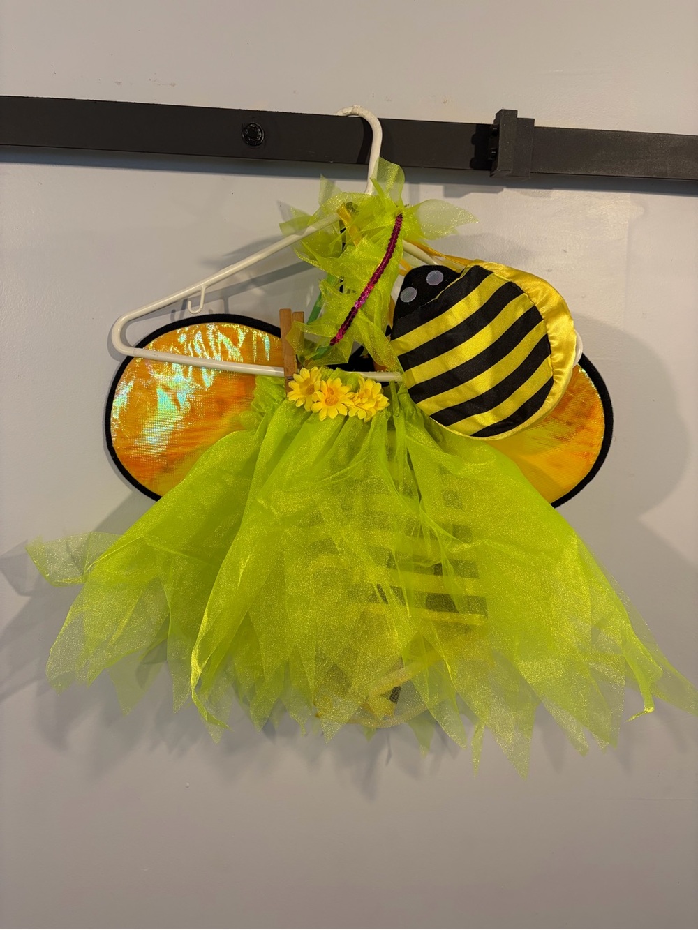 Yellow Bee Tutu Costume for toddlers.